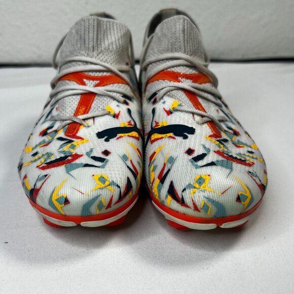 Puma Future 7 Match Creativity Soccer Cleats Firm/Artificial Ground Kids 1.5 - Picture 5 of 10